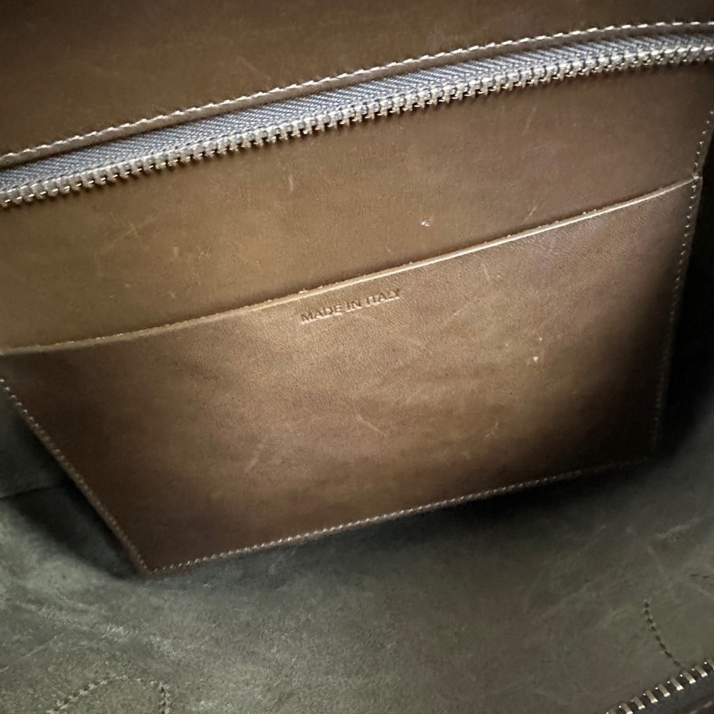 Teddi Joelle- Olive/Brown Women’s leather Bag - Picture 9 of 16